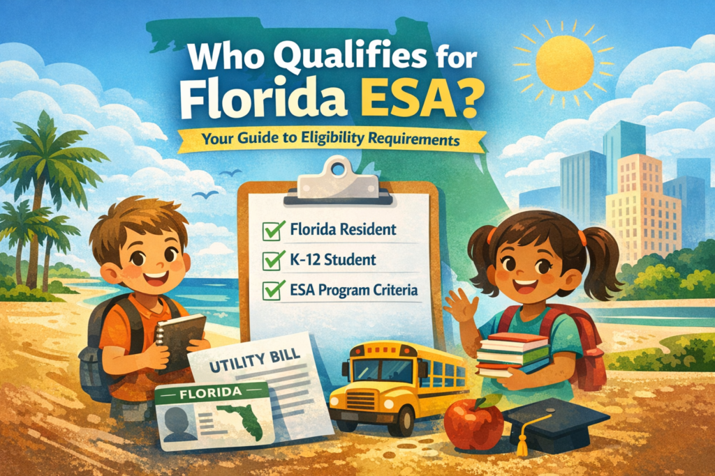 Who qualifies for Florida ESA in 2026–27